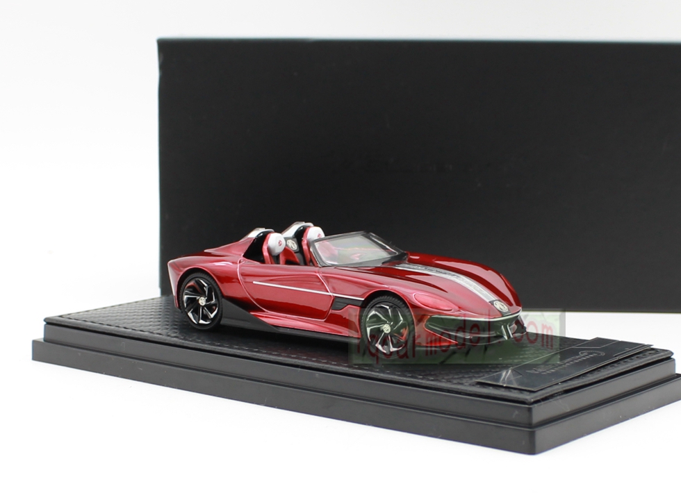 1/43 MG Cyberster Pure electric concept vehicle diecast model Red Color