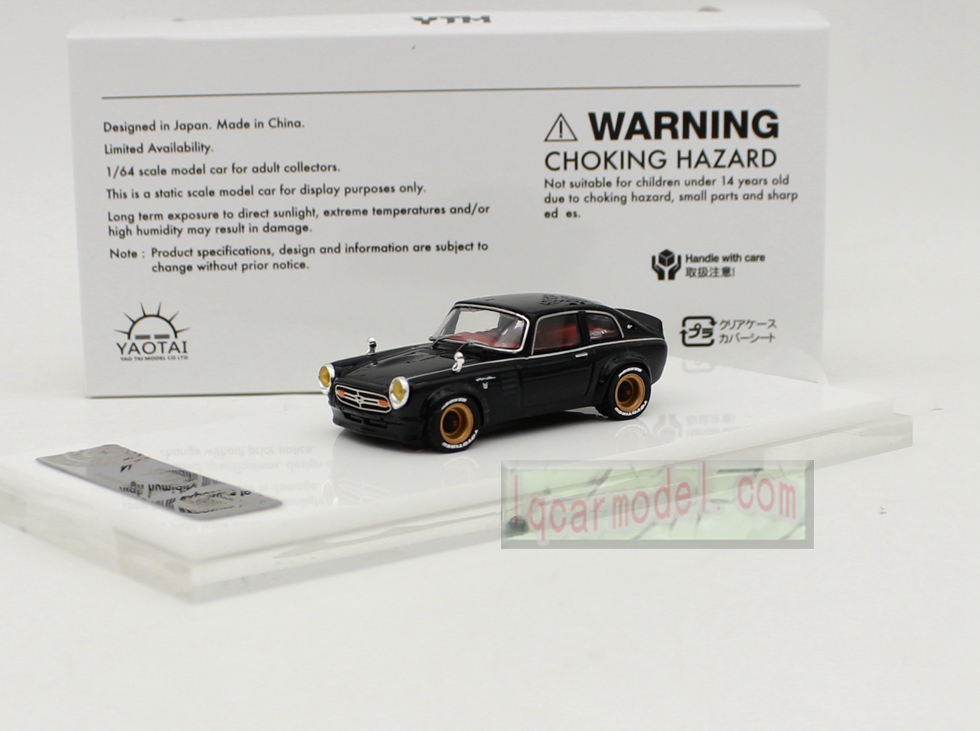 1/64 YAOTAI YTM HONDA S800 Resin Model Black Limited 699 PCS