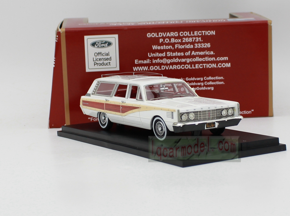 1/43 Scale Goldvarg model Ford Mercury Colony Park Station Wagon 1965 Resin car model 