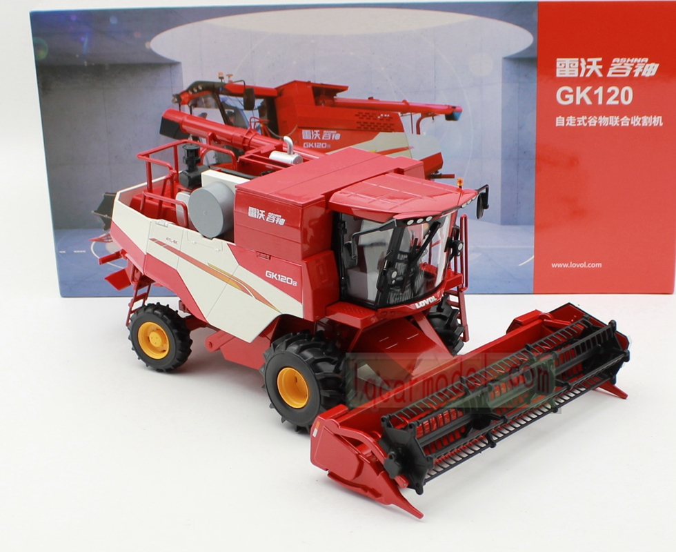 1/35 LOVOL ASHNA GK120 H 4YL-6K Self-propelled grain combine harvester model 