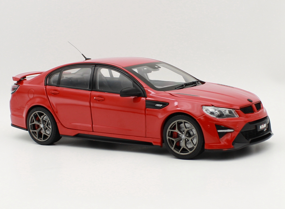 1/18 BIANTE Holden HSV GTSR HERON Car Model Diecast Red color 