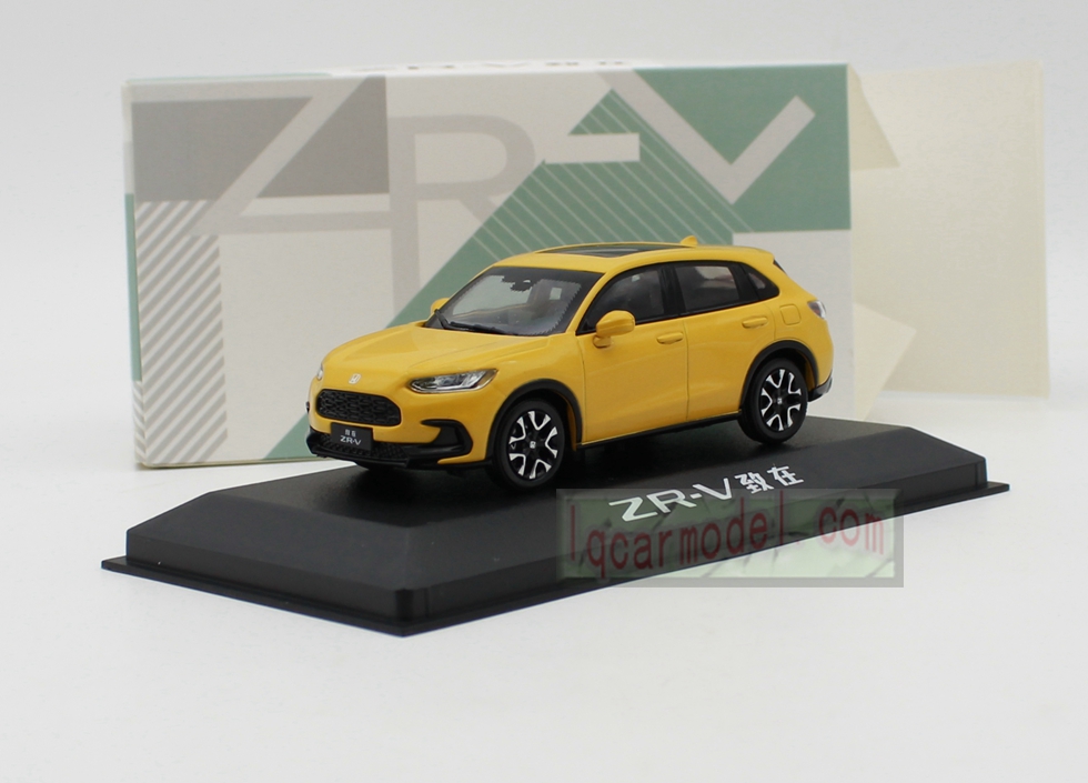 1/43 Scale HONDA ZR-V Diecast Car Model Yellow 