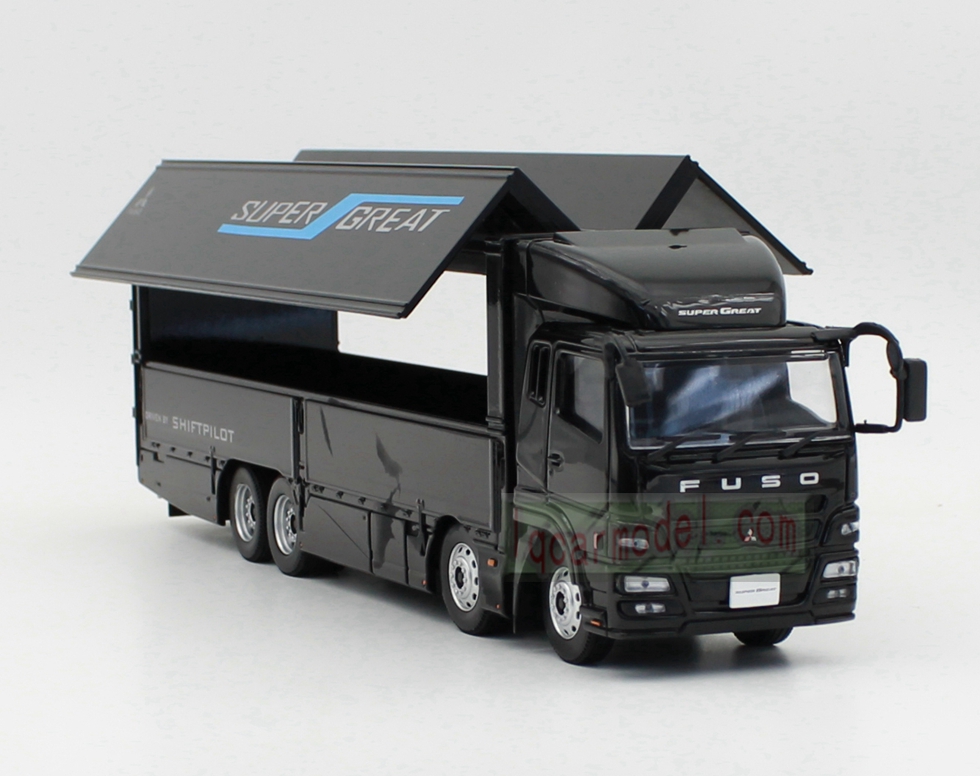 1/43 Scale MITSUBISHI FUSO TRUCK SUPER GREAT Diecast Model Black color 