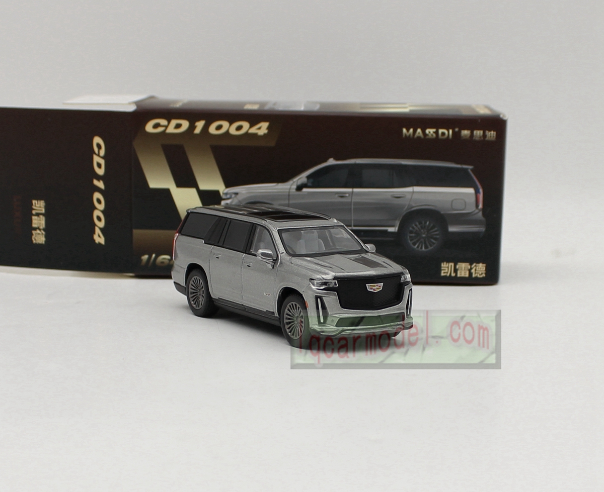 1/64 Masdi Cadillac Escalade SUV Sports Metal Car Model Diecast 