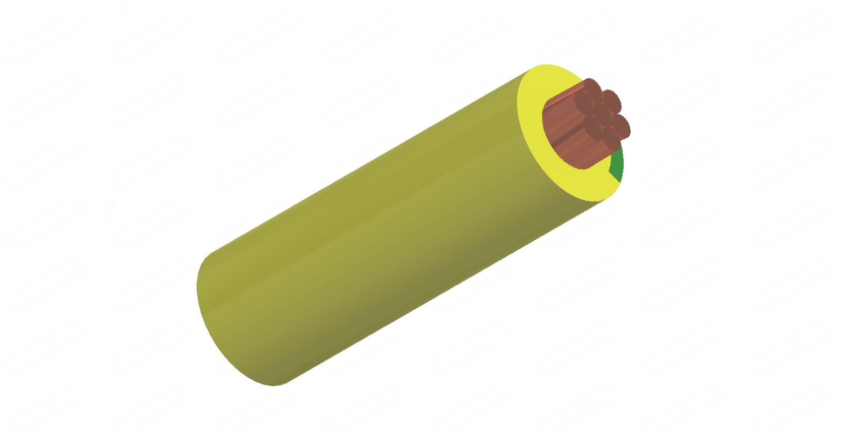 Halogen Free Grounding Cable 0.6/1kV