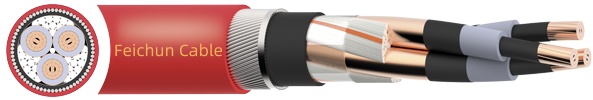BS7835 XLPE LSZH 3.8/6.6kV Cable