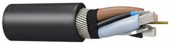 Feichun TENAX-LK Loader Cable with Special Pilot Cores, Twist Protection and Central Strain Relief Element