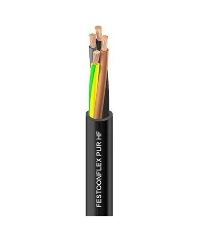 Feichun FESTOONFLEX PUR-HF D12Y11Y Low Voltage Round Cable PUR Sheathed for Festoon Application
