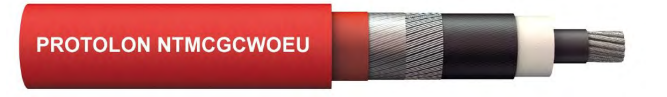 PROTOLON NTMCGCWOEU Medium Voltage Flexible Single-core Cable acc. to VDE 0250 Part 813