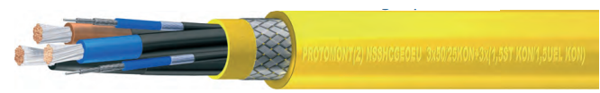 Feichun PROTOMONT (Z) NSSHKCGEOEU Coal Cutter Cables for Trailing Operation