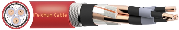 BS 6622 XLPE PVC 6.35/11 (12)kV Cable