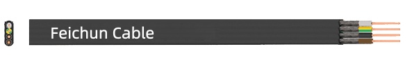 (N)GFLCGÖU Screened Flat Festoon Cable