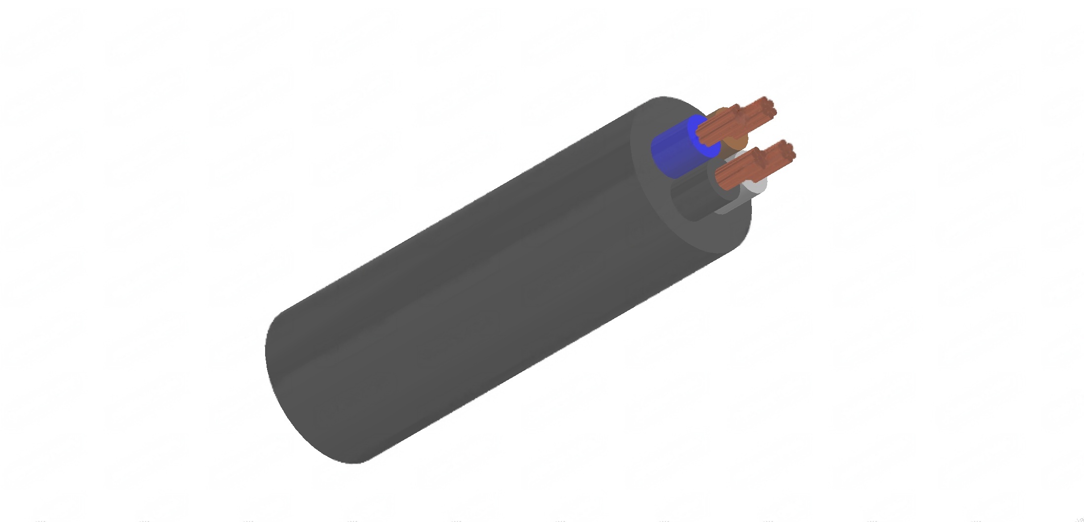 Four-core 600/1000V XLPE Insulation, LSZH Sheath Cables to BS 8573