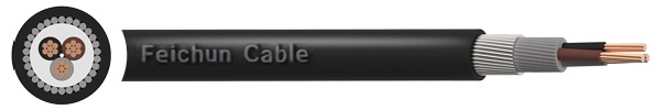 BS 5467 SWA PVC BASEC Multi Core 0.6/1kV Cable