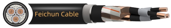 BS 6622 XLPE MDPE 6.35/11 (12)kV Cable