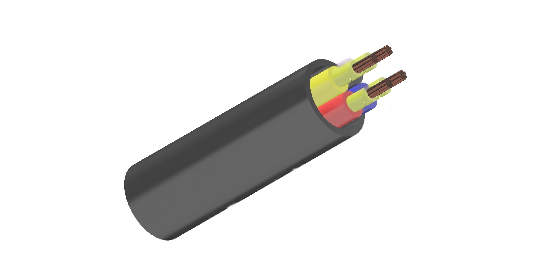 0.6/1kV HF-EPR Insulated, SW2/SW4 Sheathed Unarmoured Fire Resistant Power & Control Cables