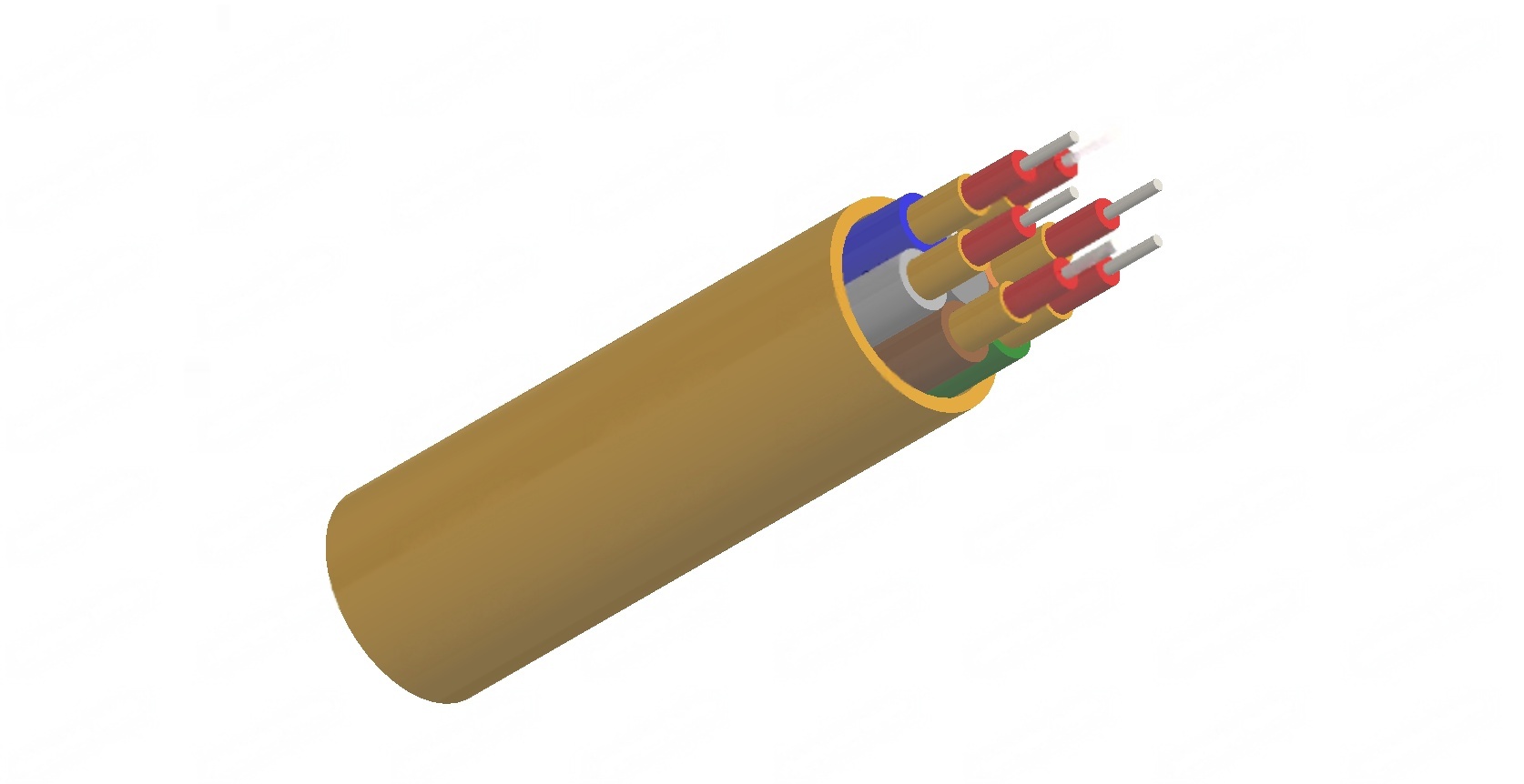 Tight Buffer Breakout PVC/LSZH Jacketed Cable
