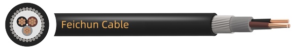 N2XRH Cu/XLPE/LSZH/SWA/LSZH 0.6/1kV Cable
