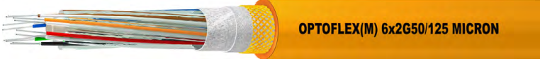 OPTOFLEX (M) Rubber Sheathed Flexible Fiber Optic Cables