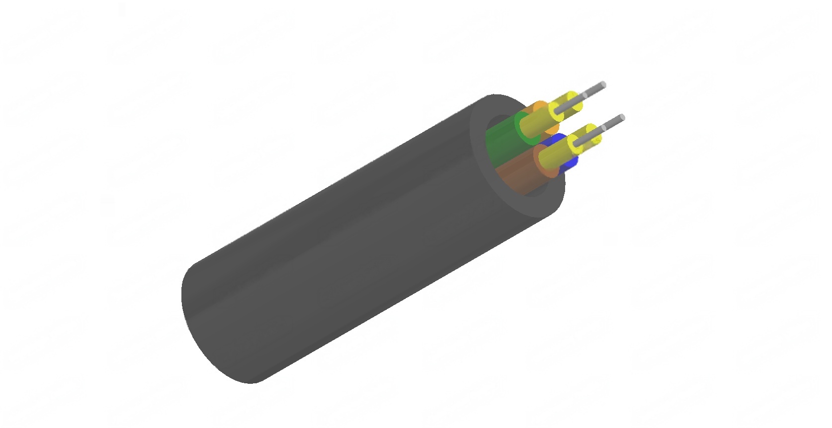 I-V(ZN)HH Fibre Optic Breakout Cable