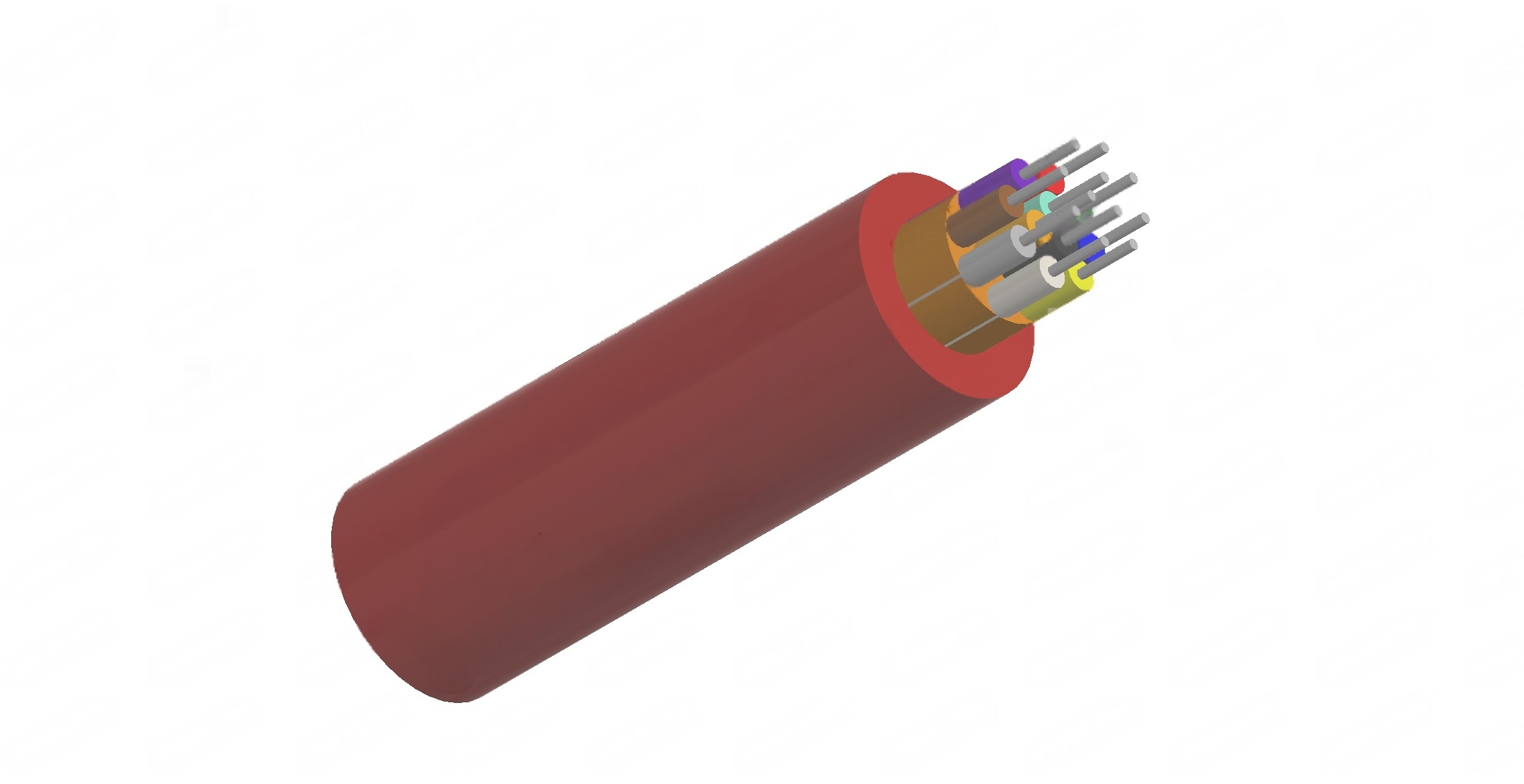 Tight Buffer Distribution PVC/LSZH Jacketed Cable