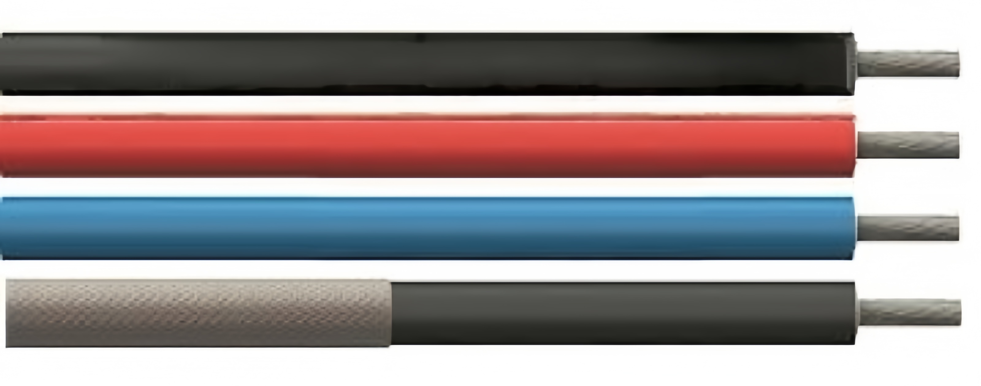 TECSUN(PV) PV1-F 0,6/1kV AC (1,5kV DC) PV cables, rubber insulated, TÜV and VDE certified