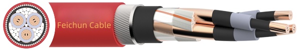 BS6622 XLPE PVC 3.8/6.6kV Cable