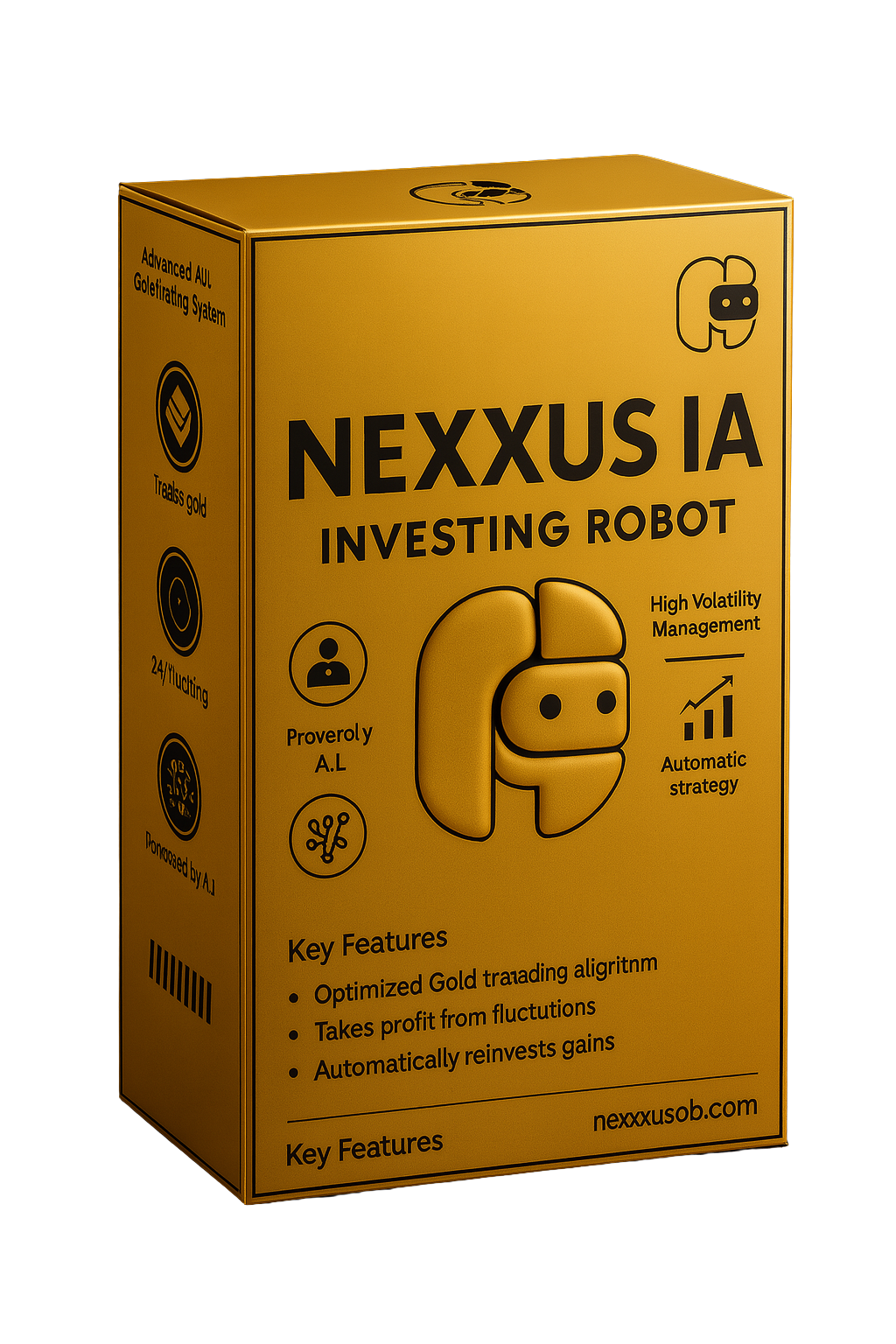 Nexxus IA HR Trading Bot. Alto Riesgo – Potencial de mayor retorno. Apto para traders más agresivos.