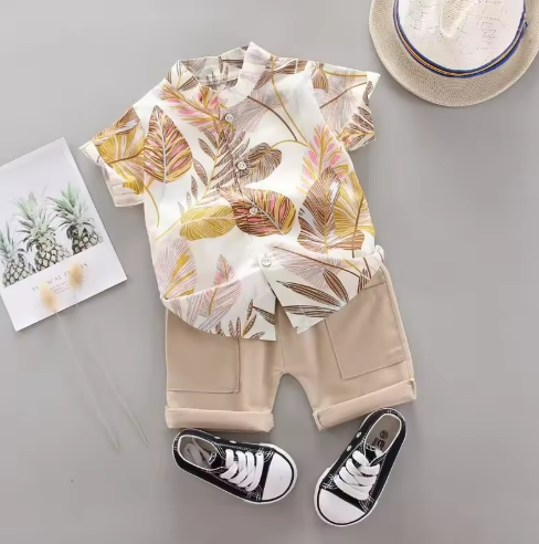Kids' Tropical Summer Outfit Set