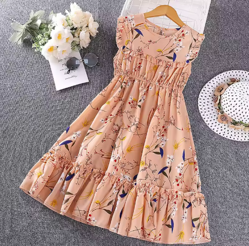 Floral Summer Dress for Girls