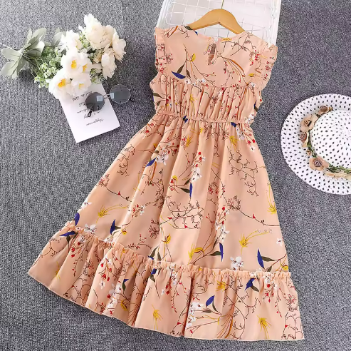 Floral Summer Dress for Girls