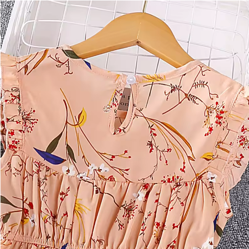 Floral Summer Dress for Girls