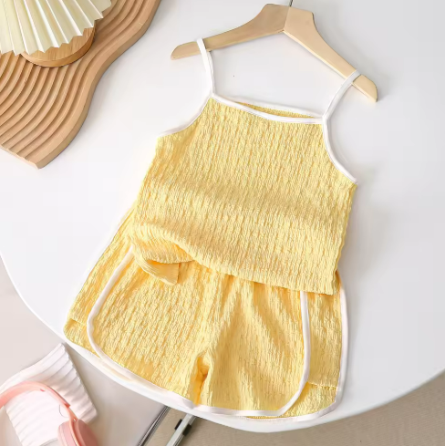 Pink Summer Girls' Outfit