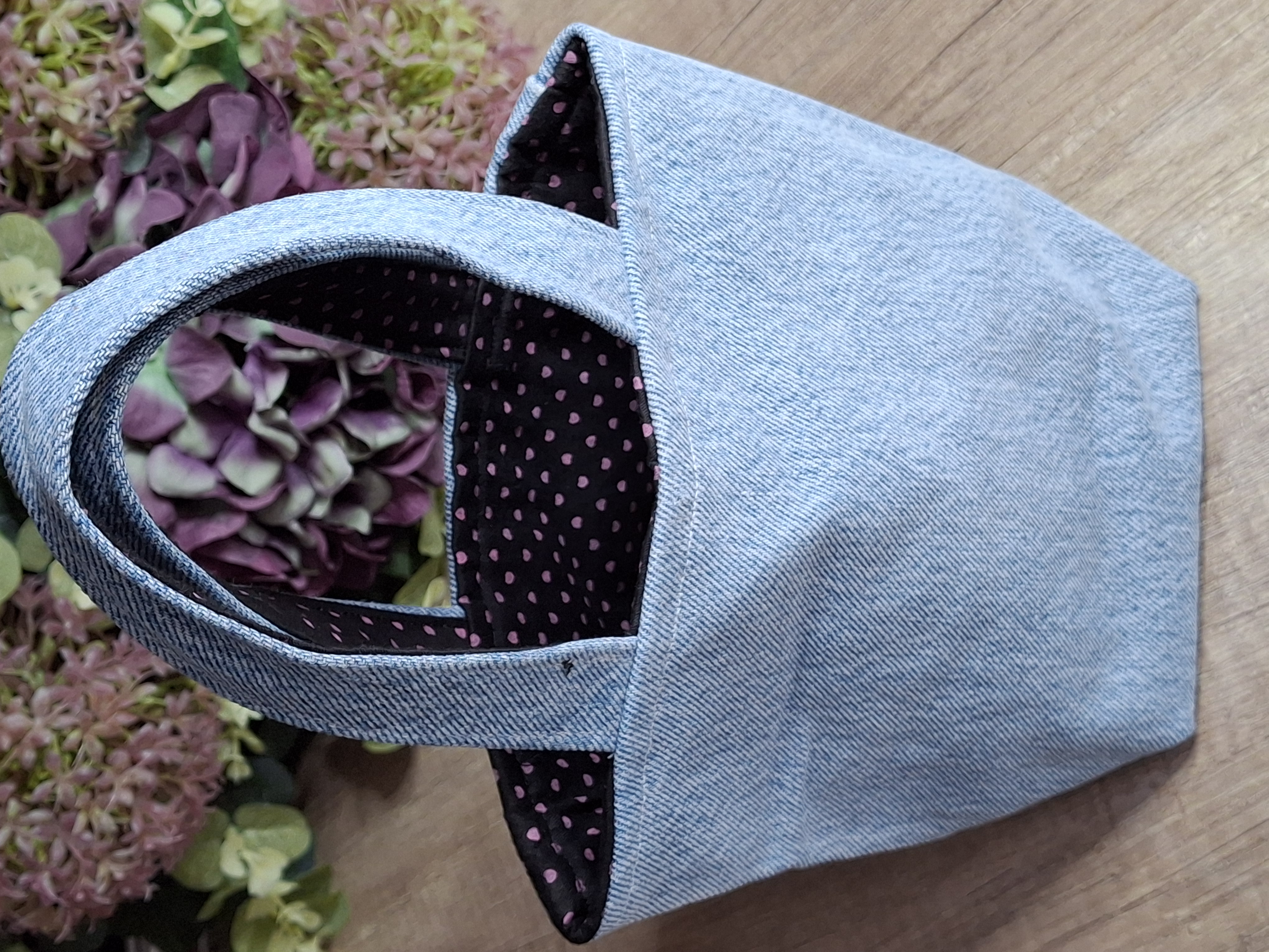 Bolsa de tecido artesanal