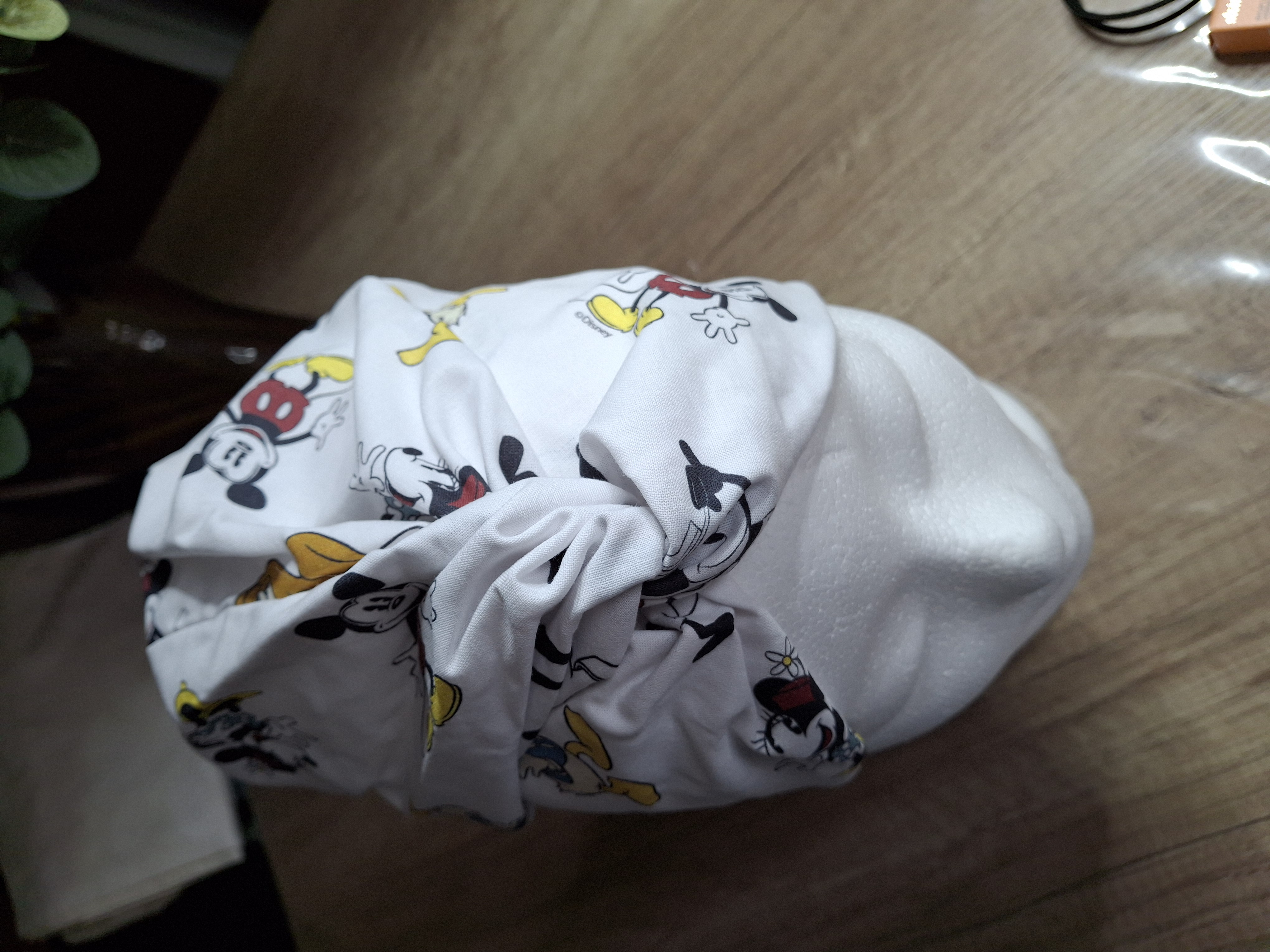 Turbante com Estampa Mickey