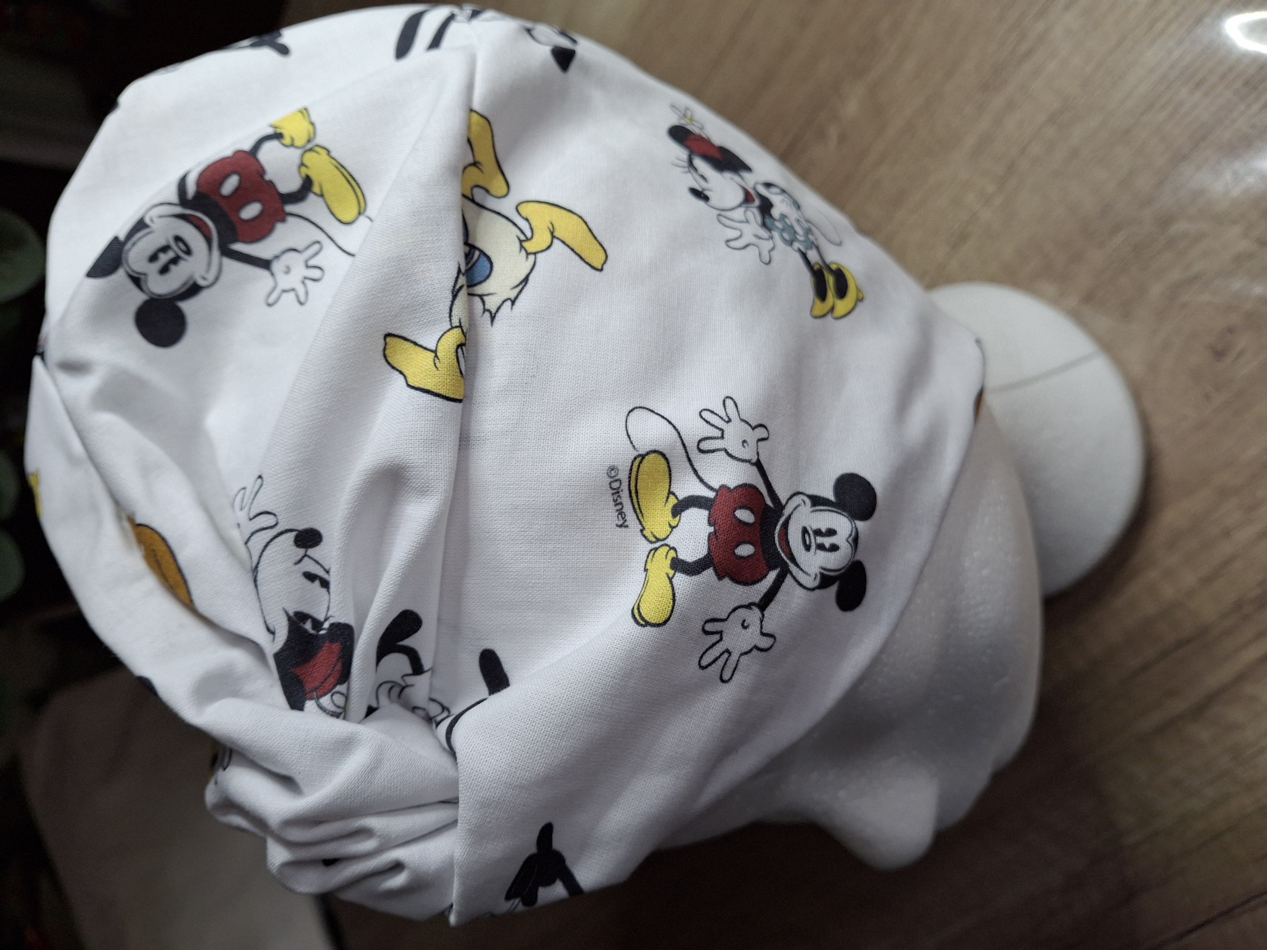 Turbante com Estampa Mickey