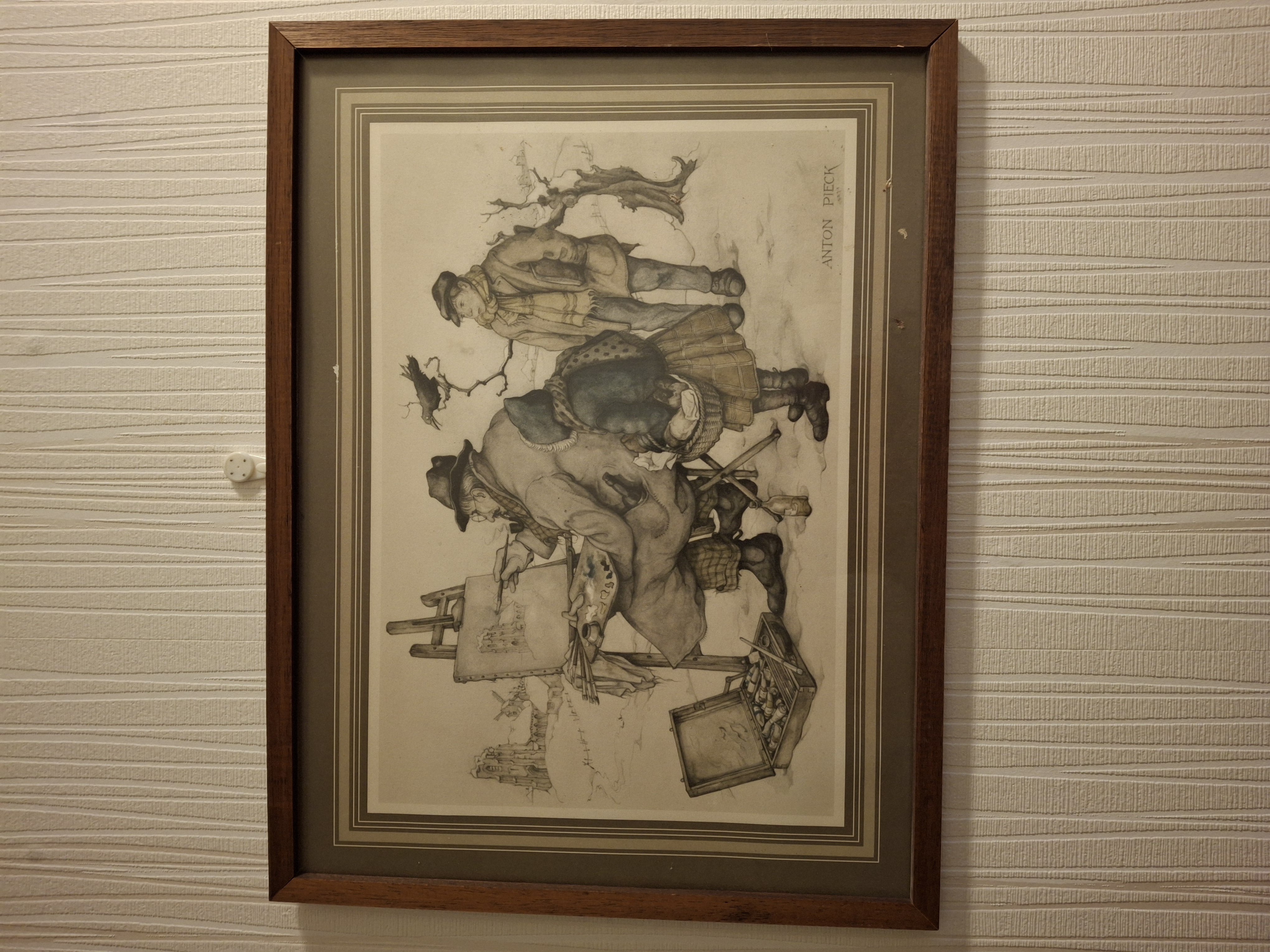 Framed Vintage Artwork Print