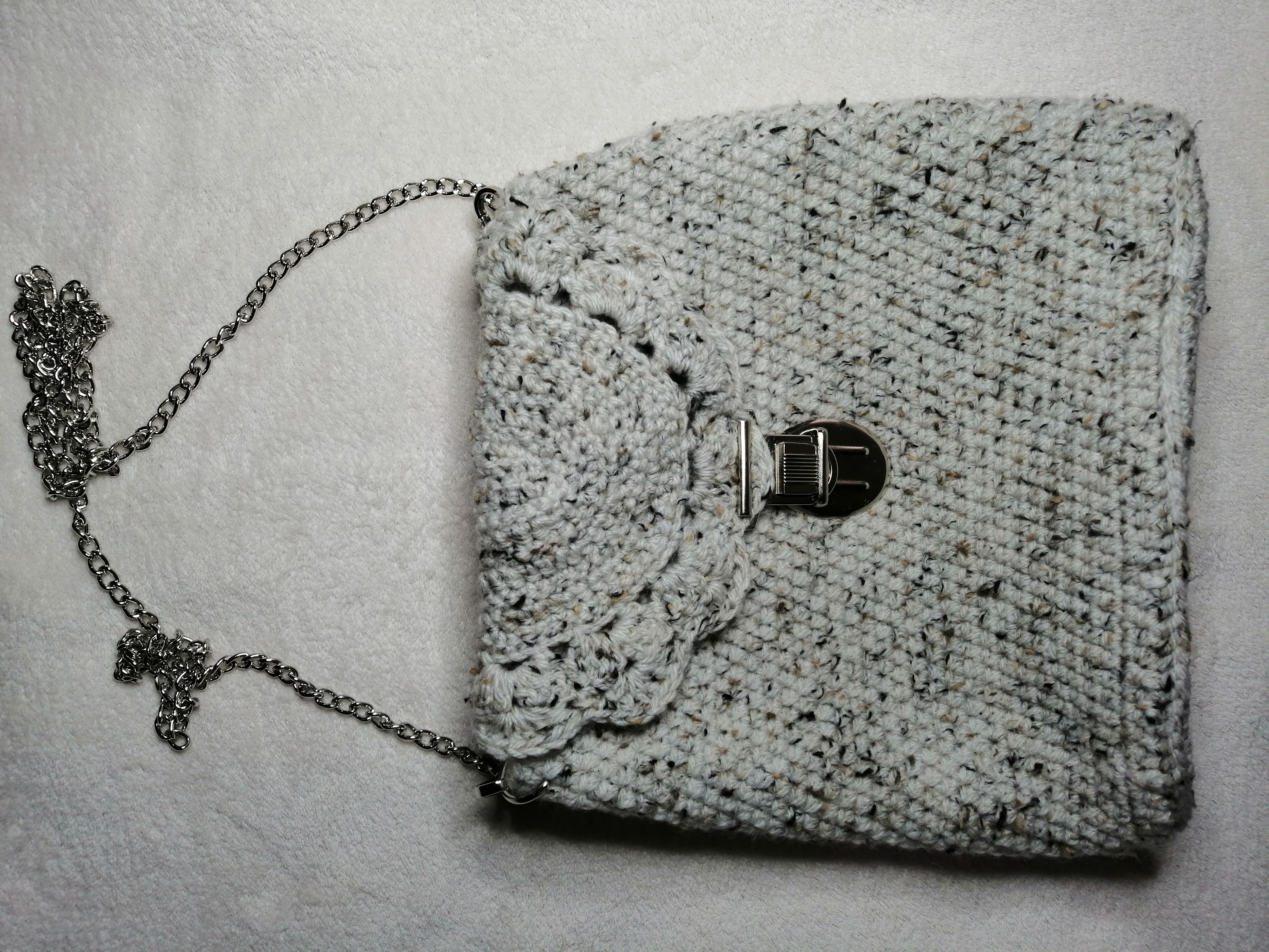 Handmade Tweed Shoulder Bag | 