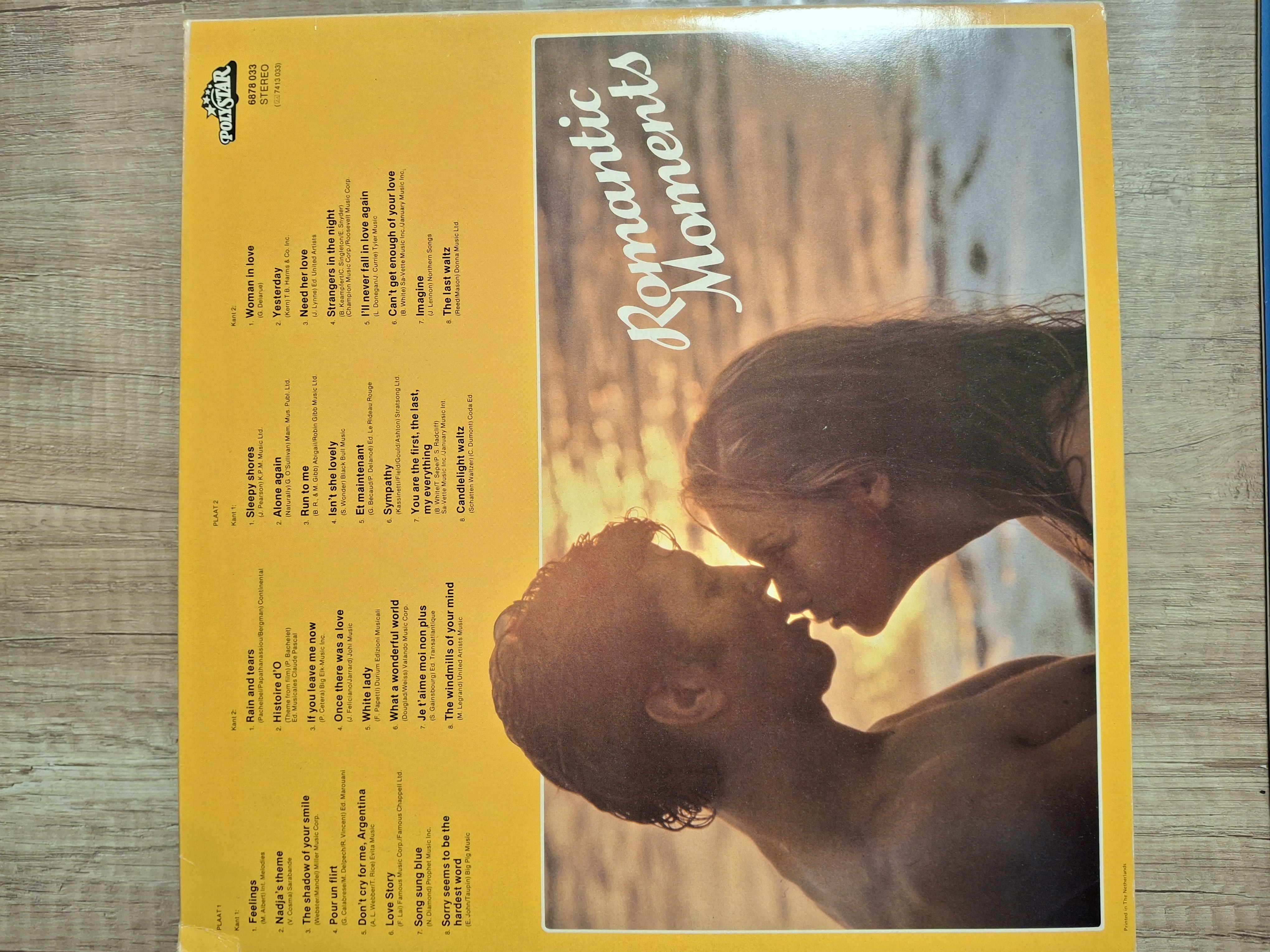 Romantic Moments Fausto Papetti 2LP