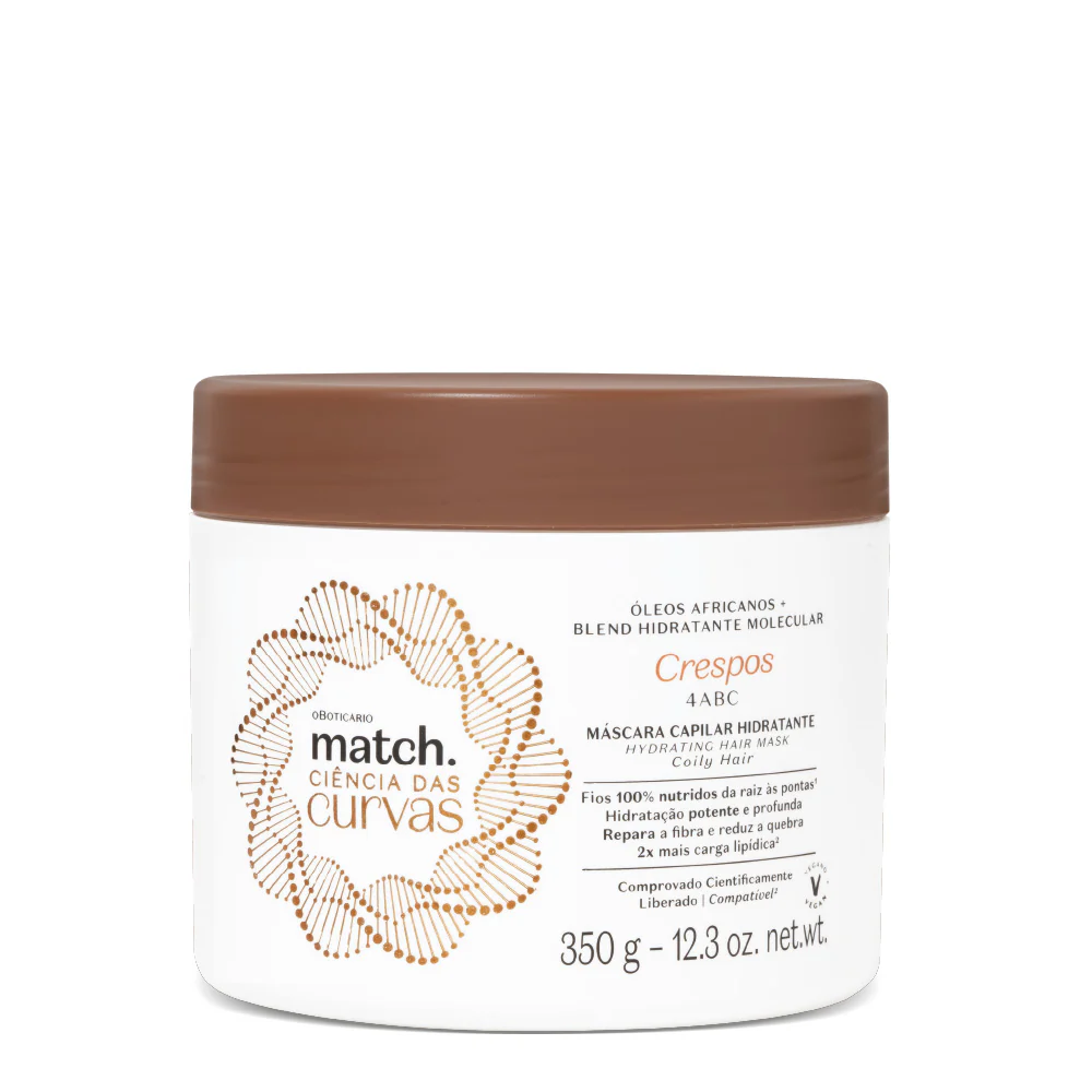 Match Ciência das Curvas Hydrating Hair Mask