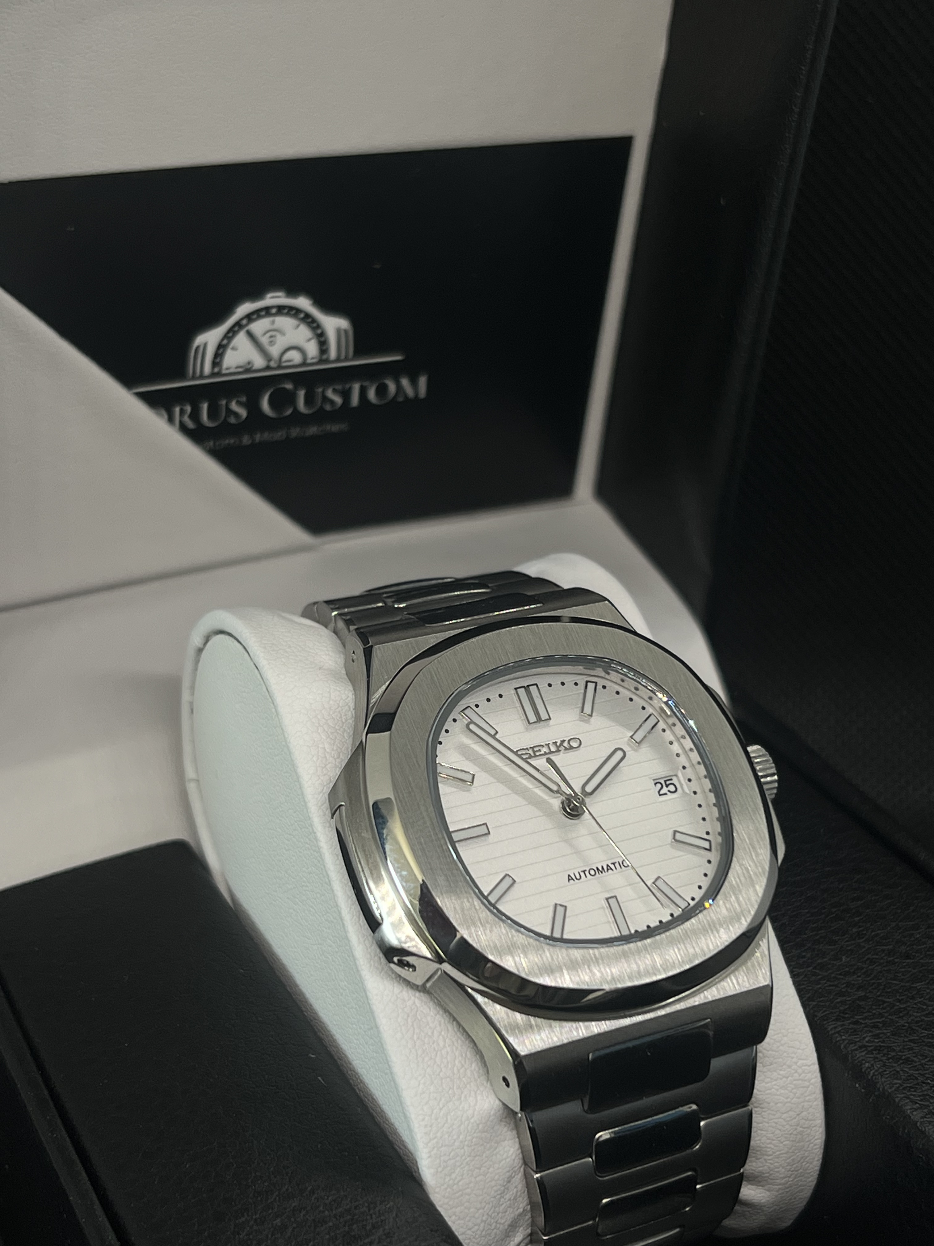 SEIKO MOD NAUTILUS | BLANC