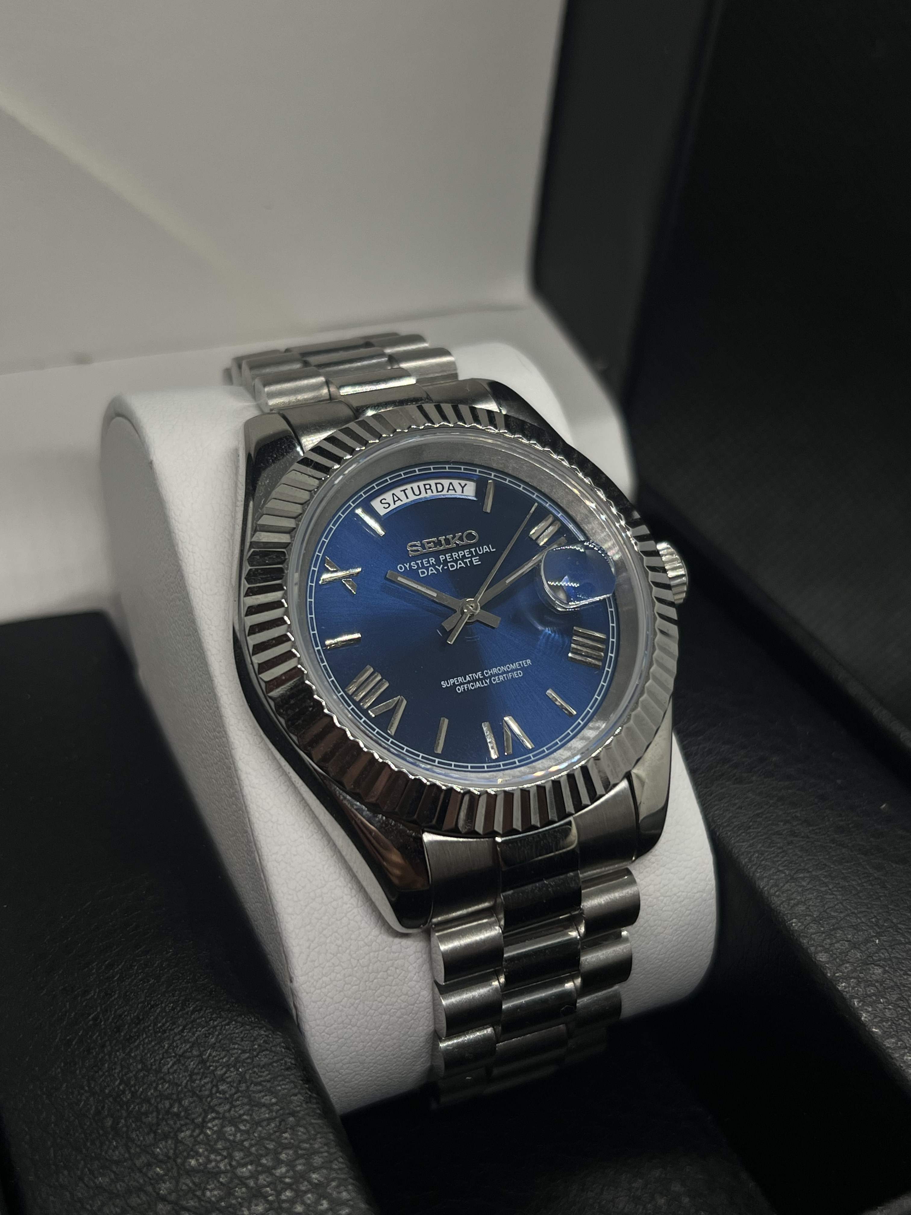 SEIKO MOD DAY DATE | BLEU MARINE