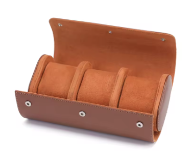 ECRIN EN CUIR MARRON - TROIS PLACES
