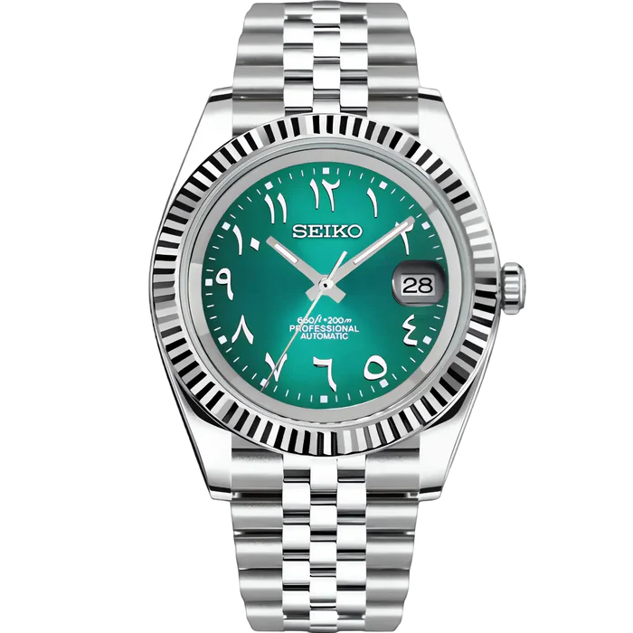 SEIKO MOD DATEJUST | ARABIC VERT