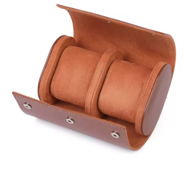 ECRIN EN CUIR MARRON - DEUX PLACES 