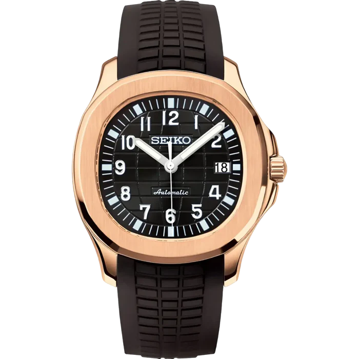 SEIKO MOD AQUANAUT | NOIR OR ROSE