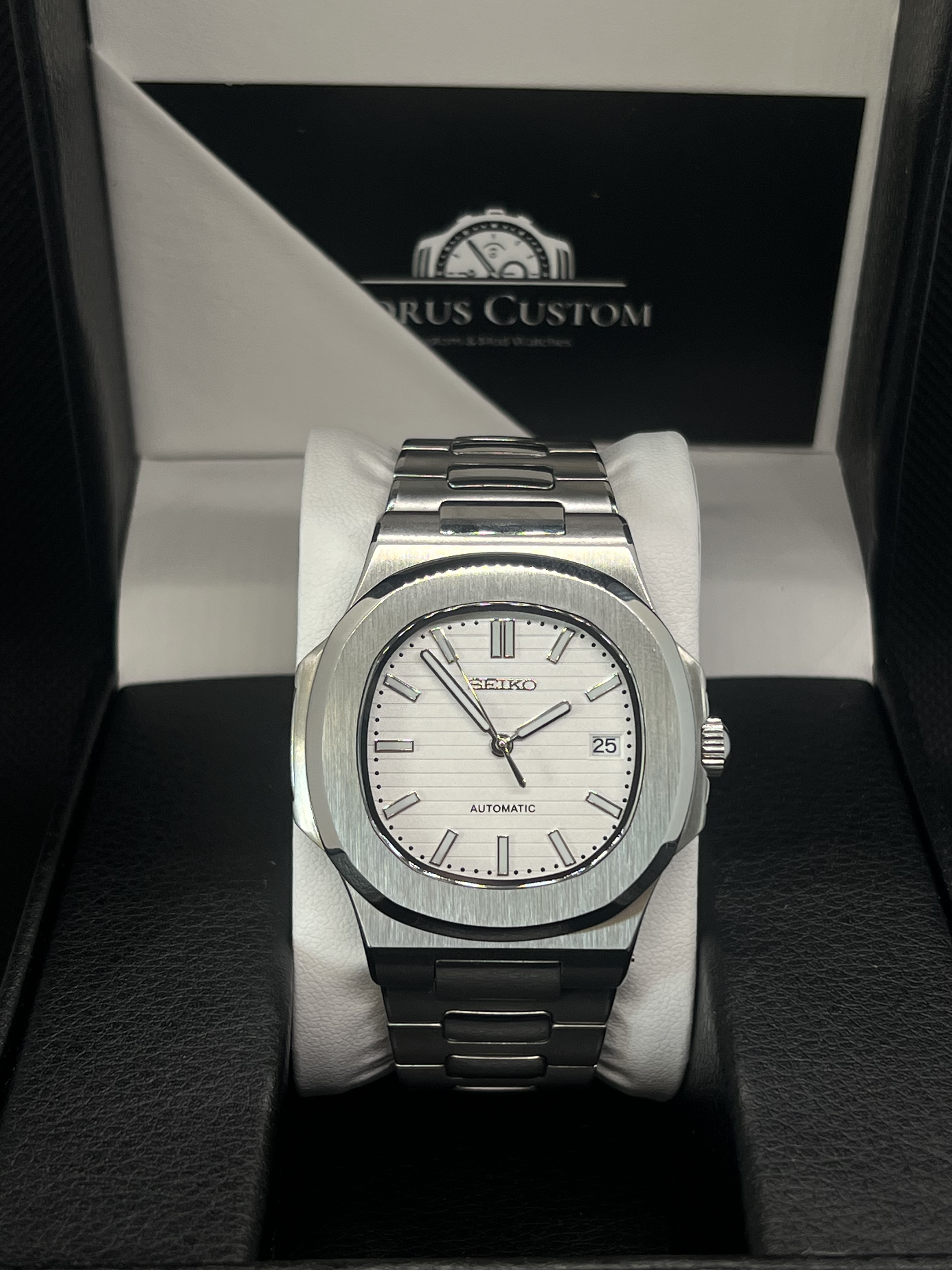 SEIKO MOD NAUTILUS | BLANC