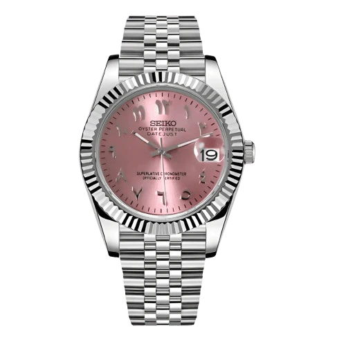 SEIKO MOD DATEJUST | ARABIC ROSE