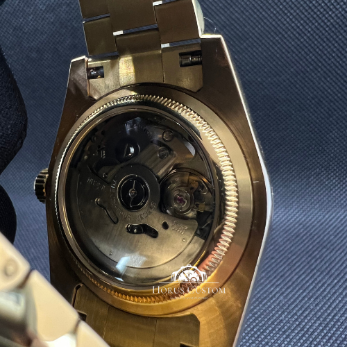 SEIKO MOD DAY DATE | OR BLANC GIVRÉ