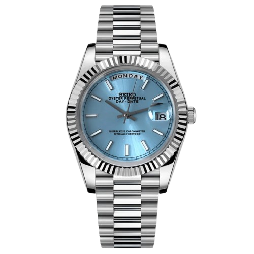 SEIKO MOD DAY DATE | BLEU CIEL